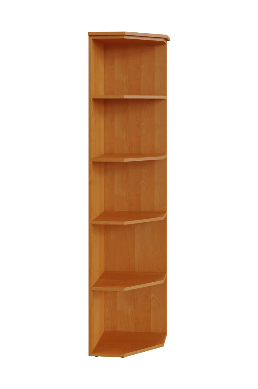 R 5 - 4 kancelářská skříň, rohová, 1800x400x400, olše jantar